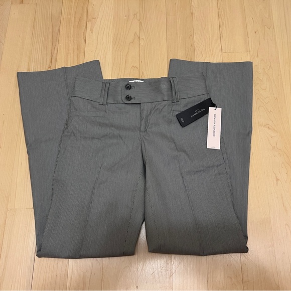 Banana Republic Gray Sloan Fit Women's Trousers 00P - Picture 2 of 7